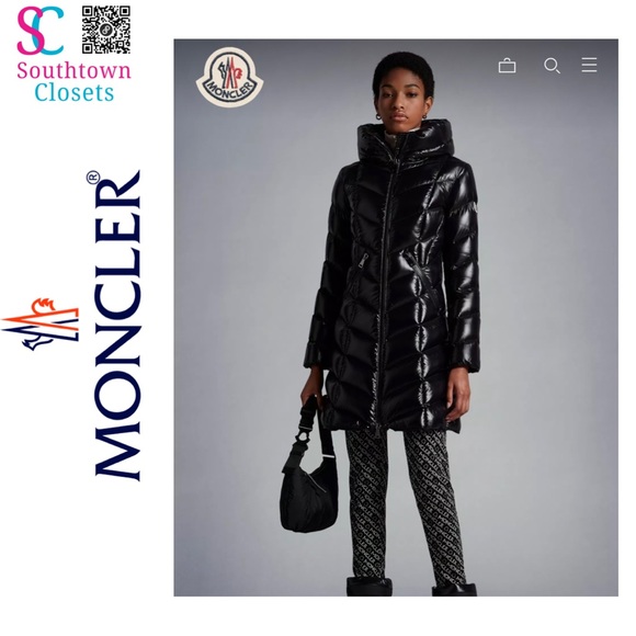 Moncler Jackets & Coats Moncler Never Worn Down Jacket Boasts The Silhouette Size 4 Qr Code